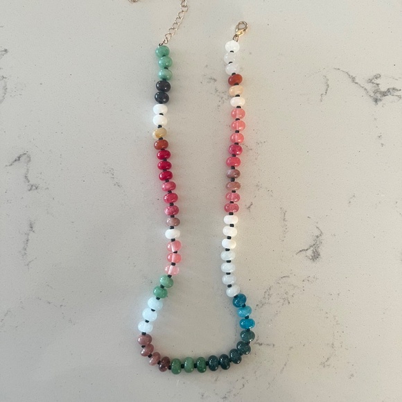 Colorful Beaded Necklace - Picture 2 of 2
